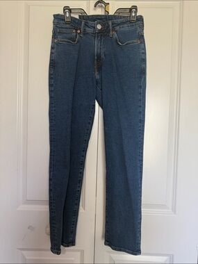 H&M Slim Straight Men's Jeans in Dark Blue Denim size 28/30